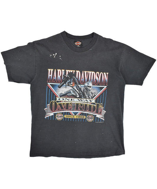 Camiseta Vintage HARLEY DAVIDSON 1992 (XL)