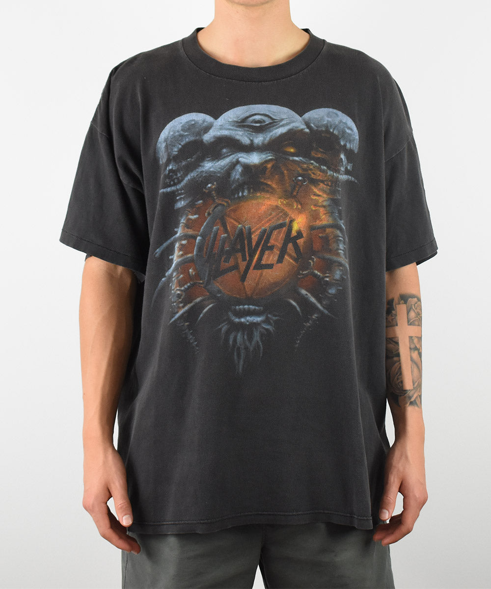 ▷ Vintage Slayer T-Shirt 1994 | Made in USA | Two Vault – TWOVAULT