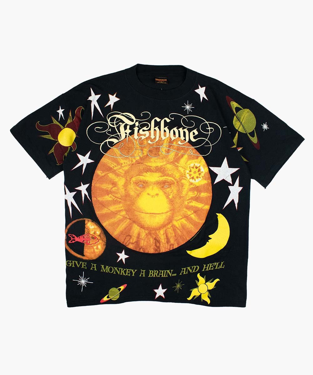 ▷ Fishbone T-Shirt 1993 Made in USA TWOVAULT