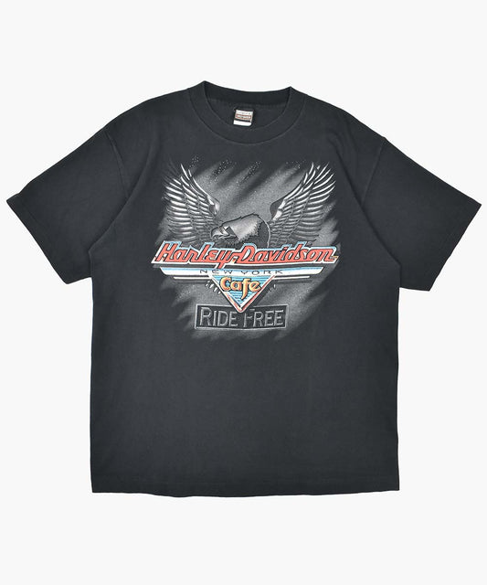 1990s HARLEY DAVIDSON T-Shirt (L)