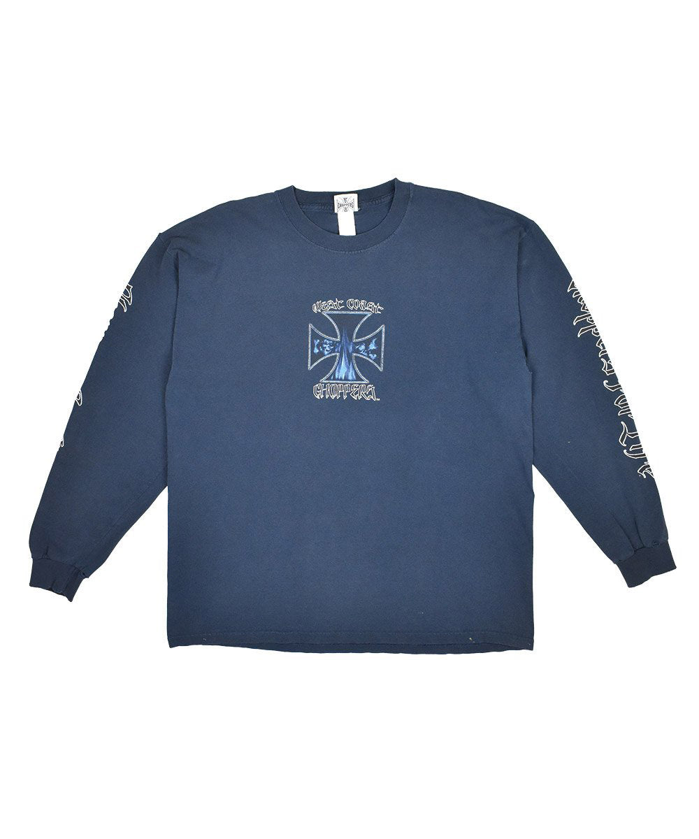 1990 WEST COAST CHOPPERS Manga larga (XL)
