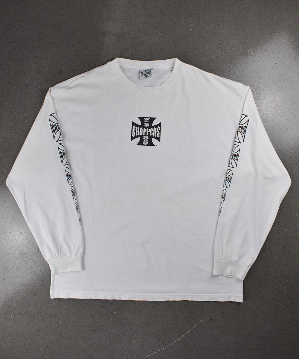 1990 WEST COAST CHOPPERS Manga larga (XL)