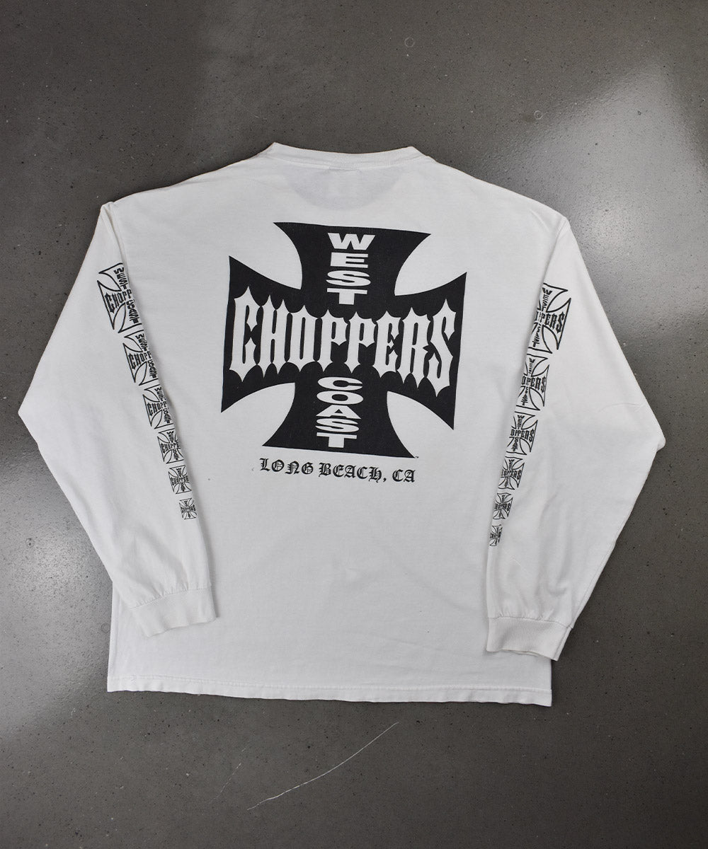 ▷ Vintage West Coast Choppers Long-Sleeve 1990s | TWOVAULT