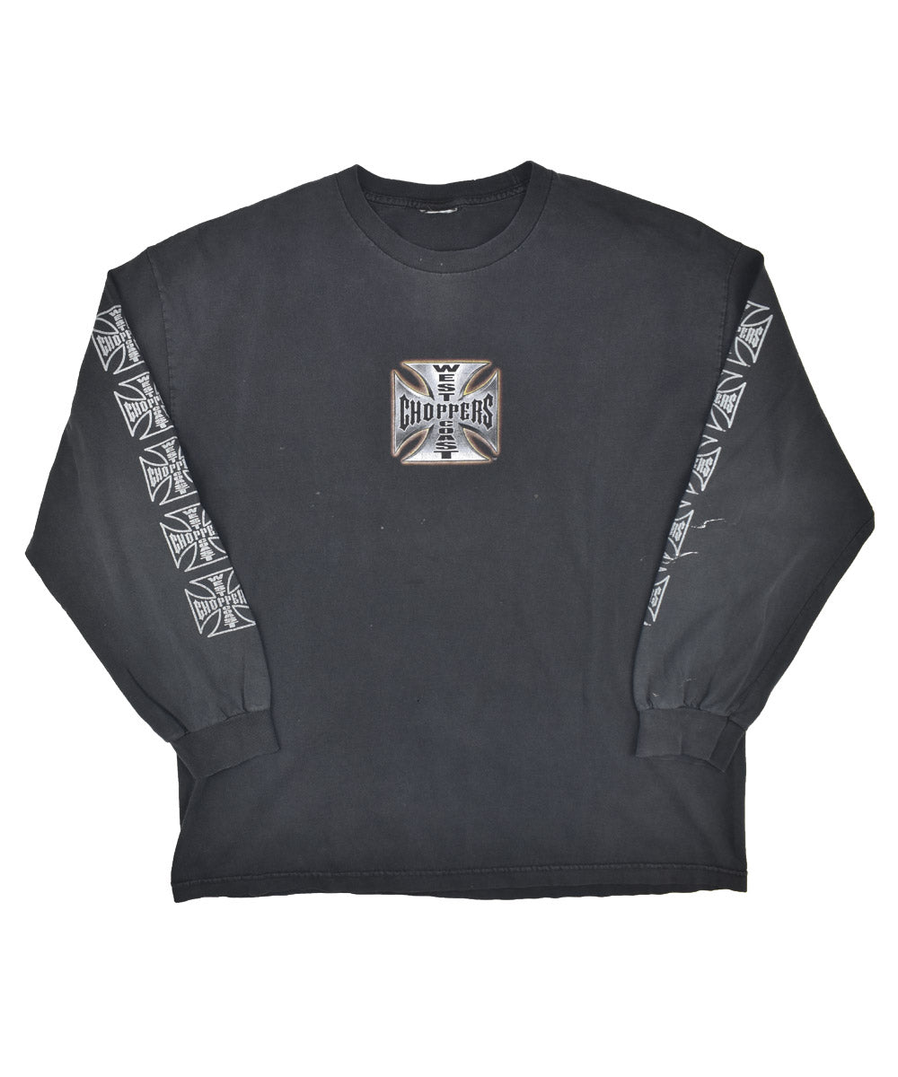 ▷ Vintage West Coast Choppers Long-Sleeve 1990s | TWOVAULT