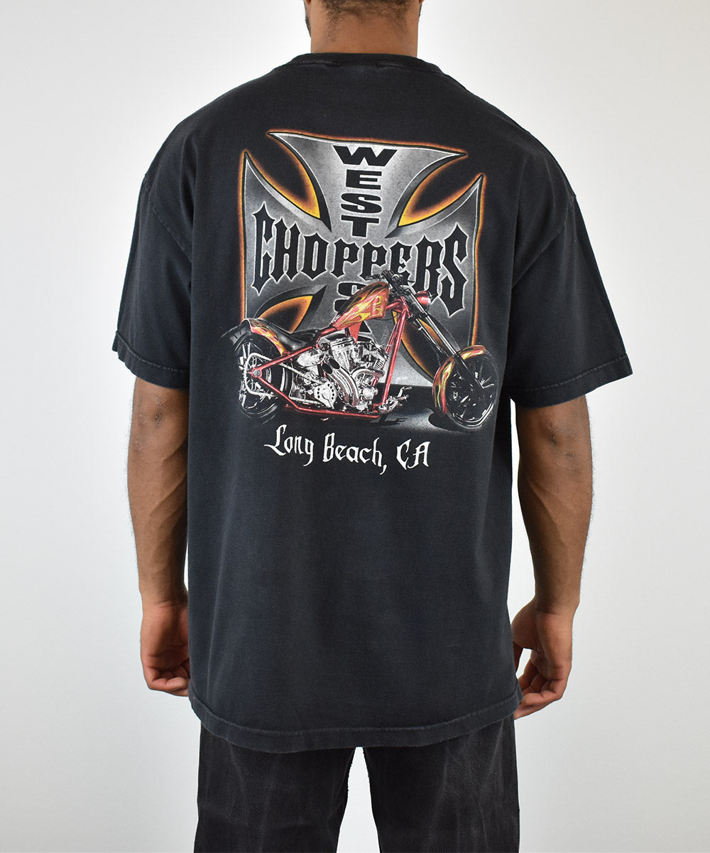 1990s WEST COAST CHOPPERS T-Shirt (XL)