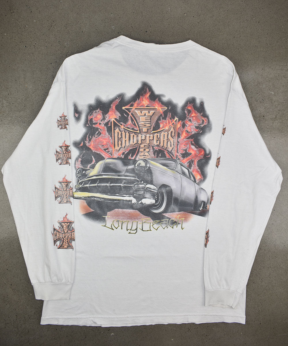 1990 WEST COAST CHOPPERS Manga larga (XL)