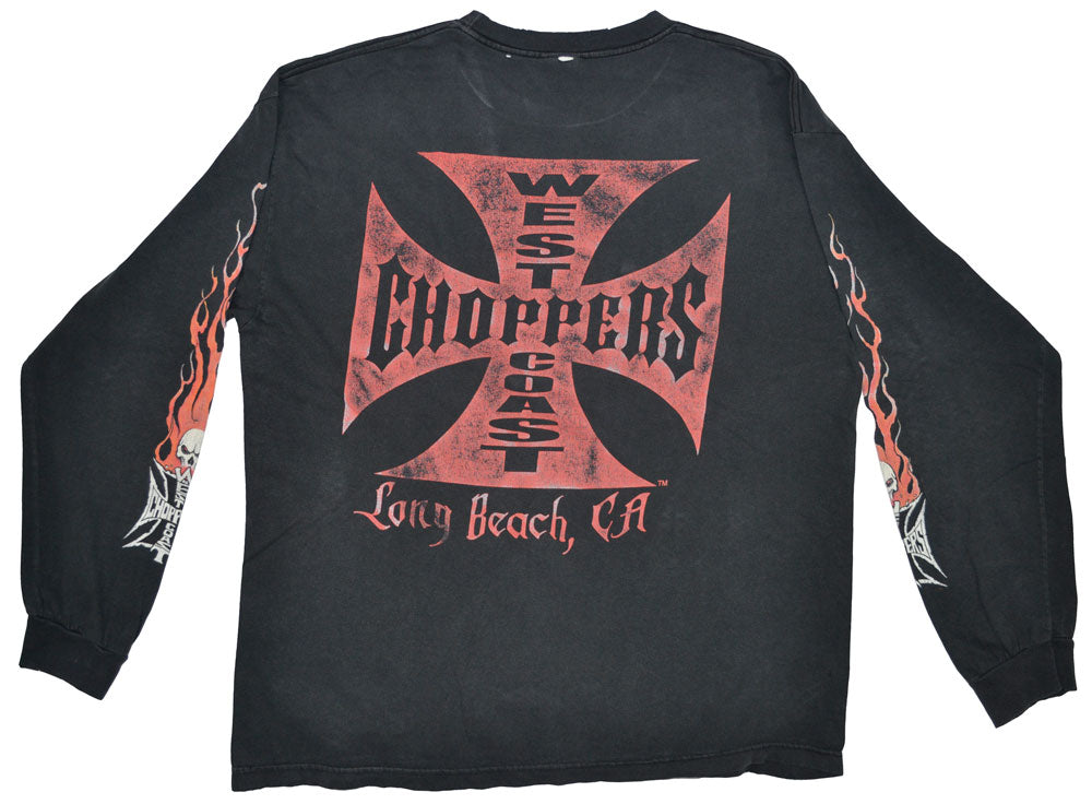 ▷ Vintage West Coast Choppers Long-Sleeve 1990s | TWOVAULT