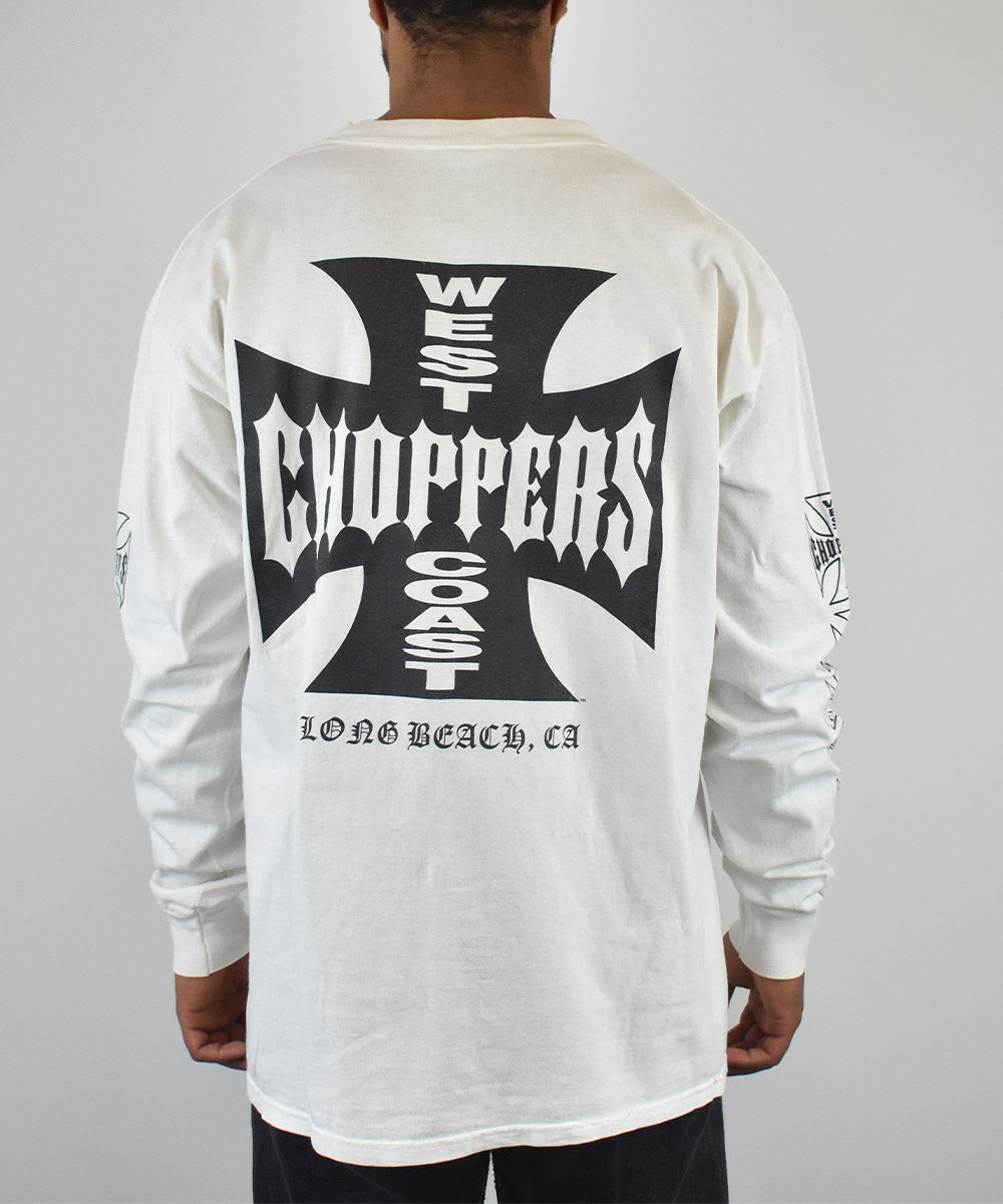 ▷ Vintage West Coast Choppers Long-Sleeve 1990s | TWOVAULT