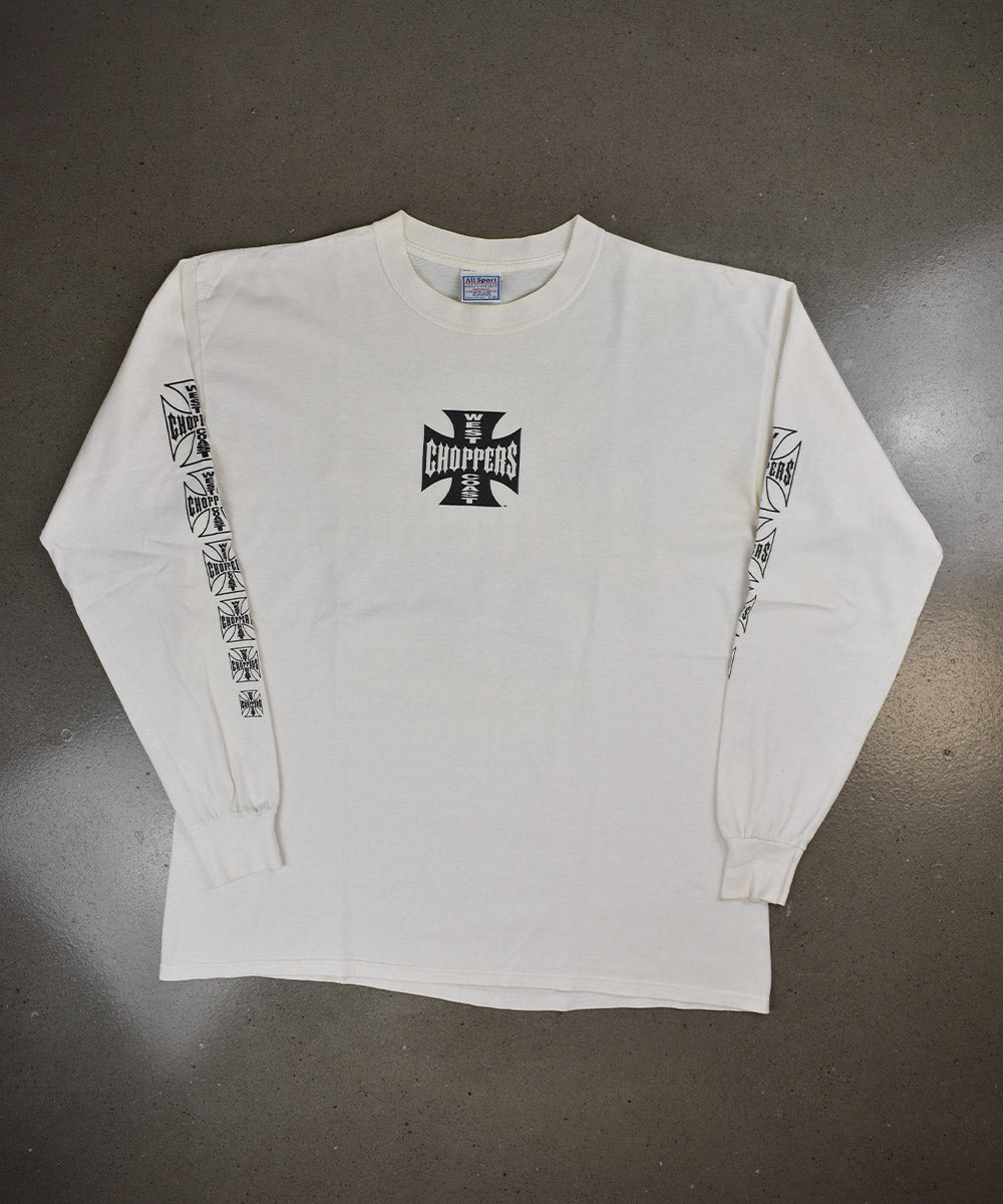 ▷ Vintage West Coast Choppers Long-Sleeve 1990s | TWOVAULT