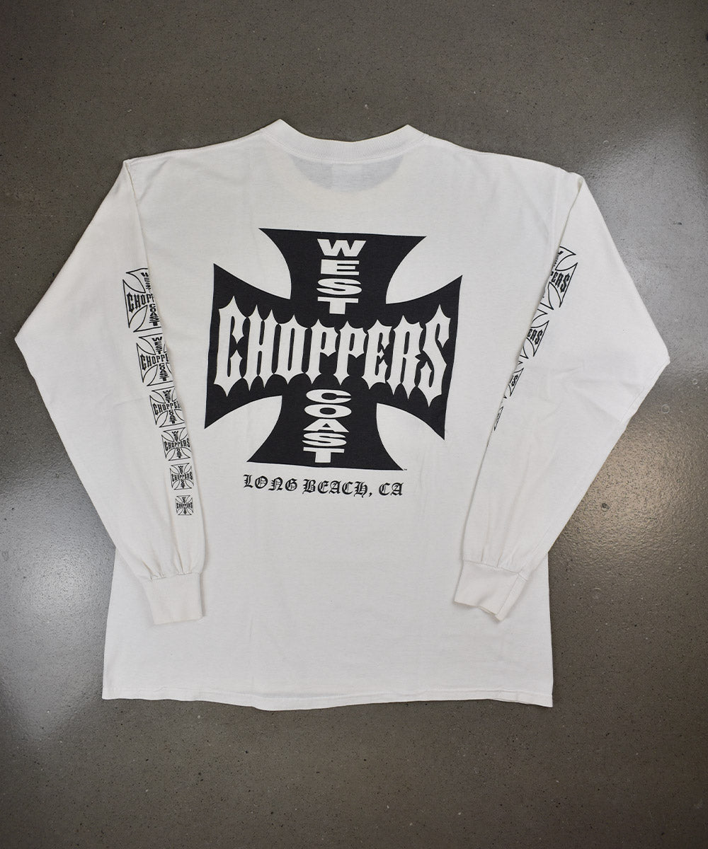 1990 WEST COAST CHOPPERS Manga larga (XL)