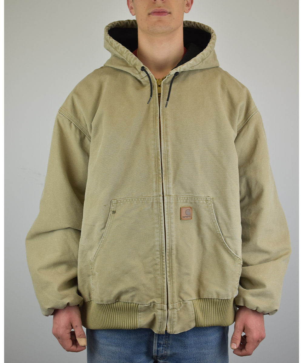 ▷ Vintage Carhartt Hooded Jacket 00s | Just 1 in Stock | Two