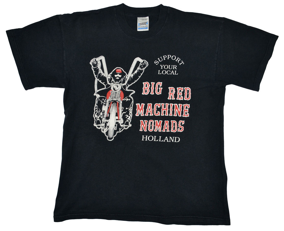 BIG RED MACHINE NOMADS Motorcycle T-Shirt (L)