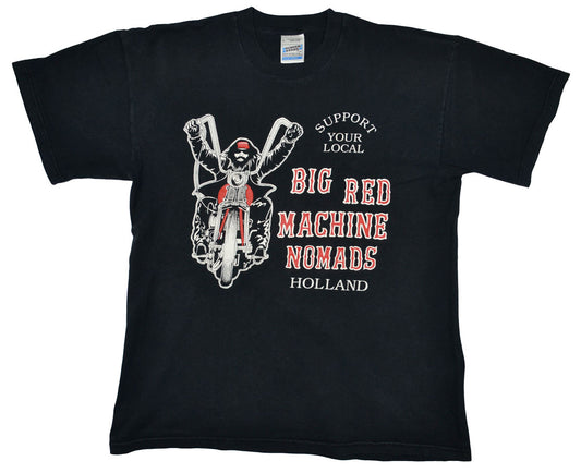 00s BIG RED MACHINE NOMADS Camiseta Retro